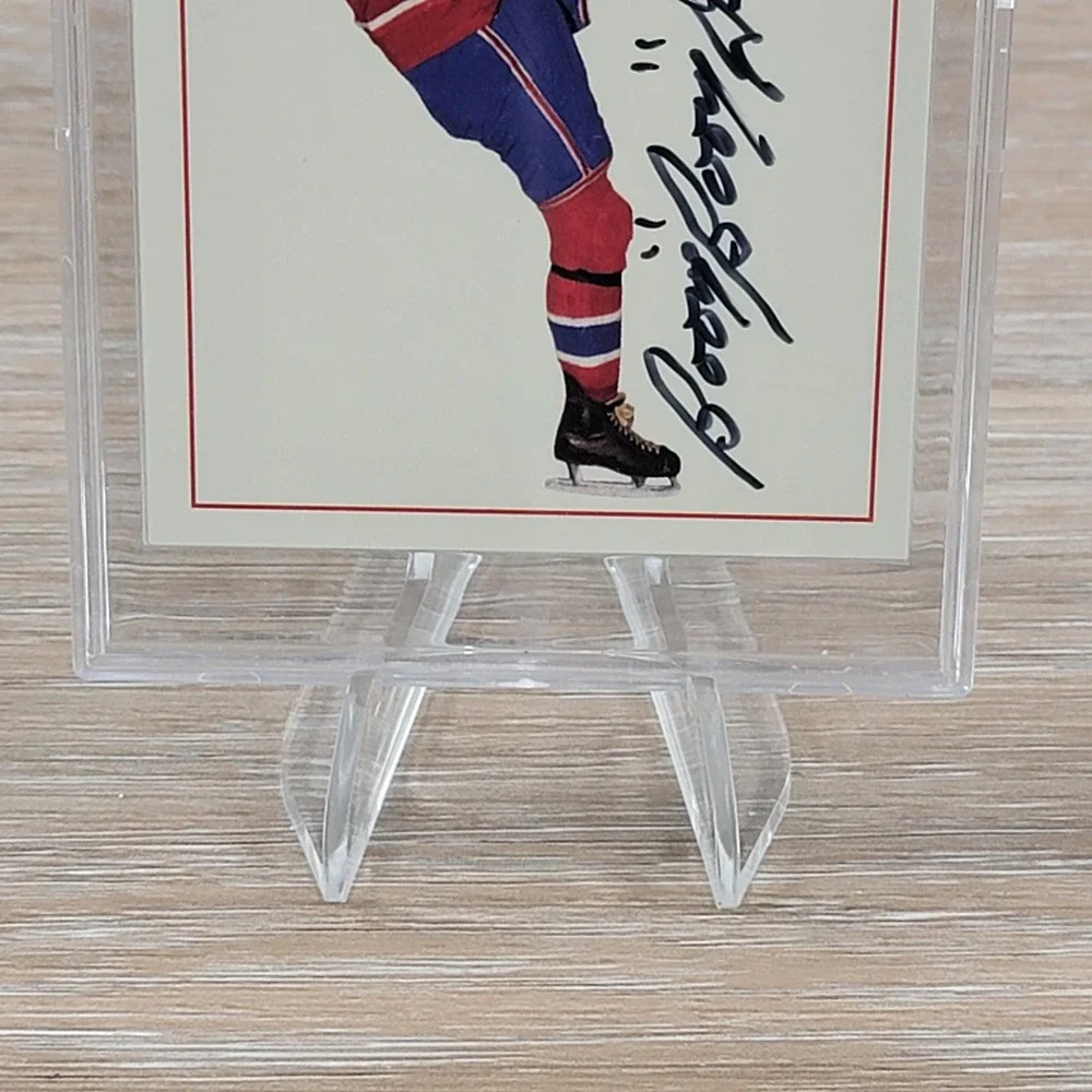 Parkhurst Lucky Autograph Card Boom Boom Geoffrion 883/956 Hockey Signed